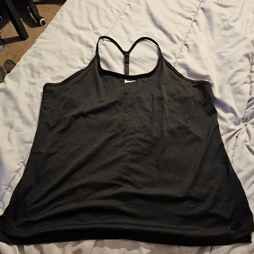 Nike Women's Black Tank Top